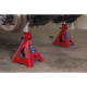 Axle Stands (Pair) 5tonne Capacity per Stand Auto Rise Ratchet AAS5000