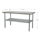 Stainless Steel Workbench 1.5m AP1560SS