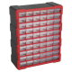 Cabinet Box 60 Drawer - Red/Black APDC60R