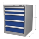 Cabinet Industrial 5 Drawer API5655A