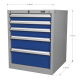 Cabinet Industrial 5 Drawer API5655B