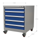Mobile Industrial Cabinet 5 Drawer API5657A