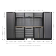 Superline Pro 3.2m Storage System - Wood Worktop APMSSTACK03W