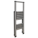 Aluminium Professional Folding Step Ladder 2-Step 150kg Capacity APSL2